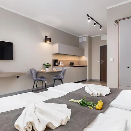 Aparthotel Bel Mare Near The With Parking By Renters Miedzyzdroje